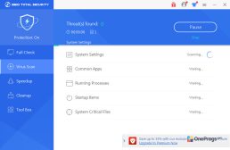 360 Total Security — Сканирование