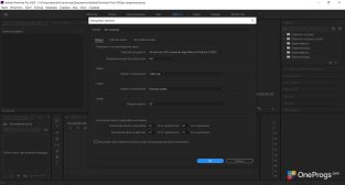 Adobe Premiere Pro — Настройки проекта