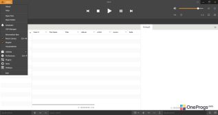AIMP — Меню программы