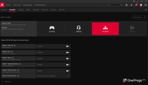 AMD Radeon Software — Настройки графики