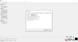Avidemux — Настройки программы
