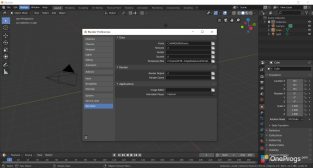 Blender — Настройки программы