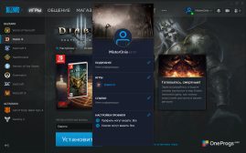 Blizzard Battle.net — Окно профиля