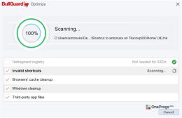 BullGuard Internet Security — Оптимизация работы компьютера