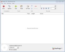 BurnAware Free — Запись Audio CD