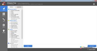 CCleaner — Интерфейс программы