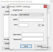 Clownfish for Skype — Настройки email