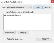 Clownfish for Skype — Подключение чат-бота