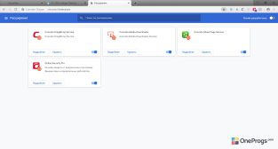 Comodo Dragon — Управление расширениями
