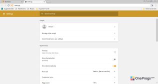 Elements Browser — Настройки программы