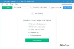 Free Audio Converter — Интерфейс программы