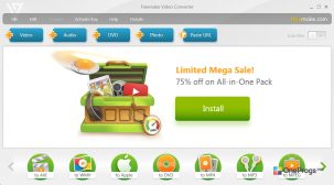 Freemake Video Converter — Интерфейс программы