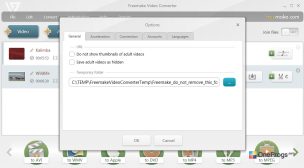 Freemake Video Converter — Настройки программы