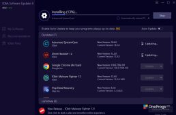 IObit Software Updater — Процесс обновления программ