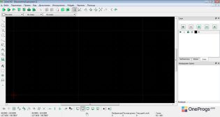 LibreCAD — Интерфейс программы
