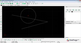 LibreCAD — Отрисовка