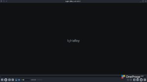 Light Alloy — Интерфейс программы