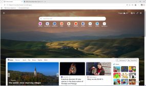 Microsoft Edge — Новая вкладка