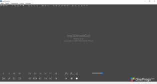 mp3DirectCut — Главный экран