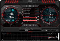 MSI Afterburner — Измененный фон