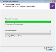Microsoft .NET Framework — Восстановление приложения