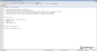 Notepad++ — Интерфейс программы