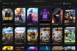 NVIDIA GeForce Experience — Список установленных игр