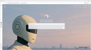Opera Neon — Главный экран