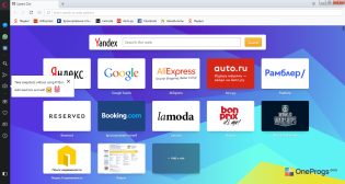 Браузер Opera — Интерфейс программы