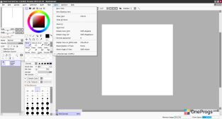 Paint Tool SAI — Меню программы