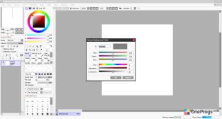 Paint Tool SAI — Цвет фона