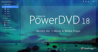 PowerDVD — Интерфейс программы