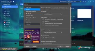 PowerDVD — Настройки программы