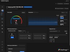 Samsung Magician — Состояние накопителя