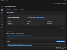 Samsung Magician — Информация о накопителе