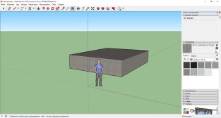 SketchUp — Работа в программе