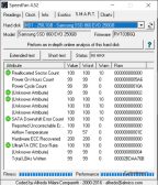 SpeedFan — Показатели накопителей
