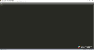 Sublime Text — Окно программы