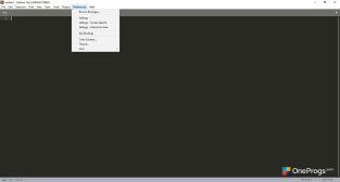 Sublime Text — Меню программы