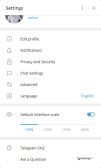 Telegram — Настройки программы