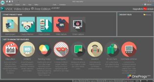 VSDC Free Video Editor — Интерфейс программы